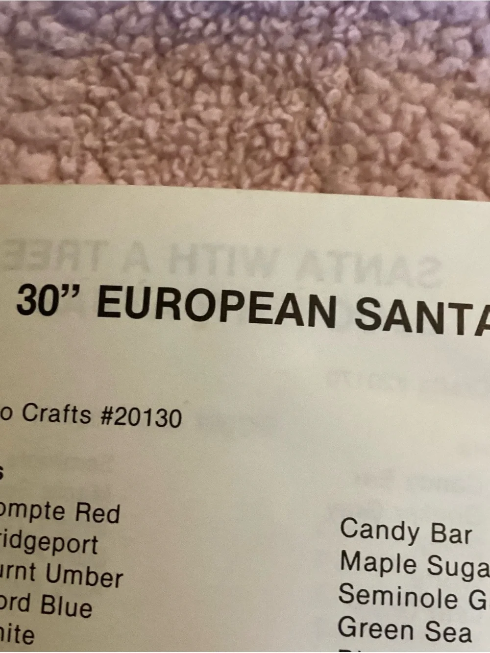 1989 ‘Mache for All Seasons' Christmas Crafts Booklet